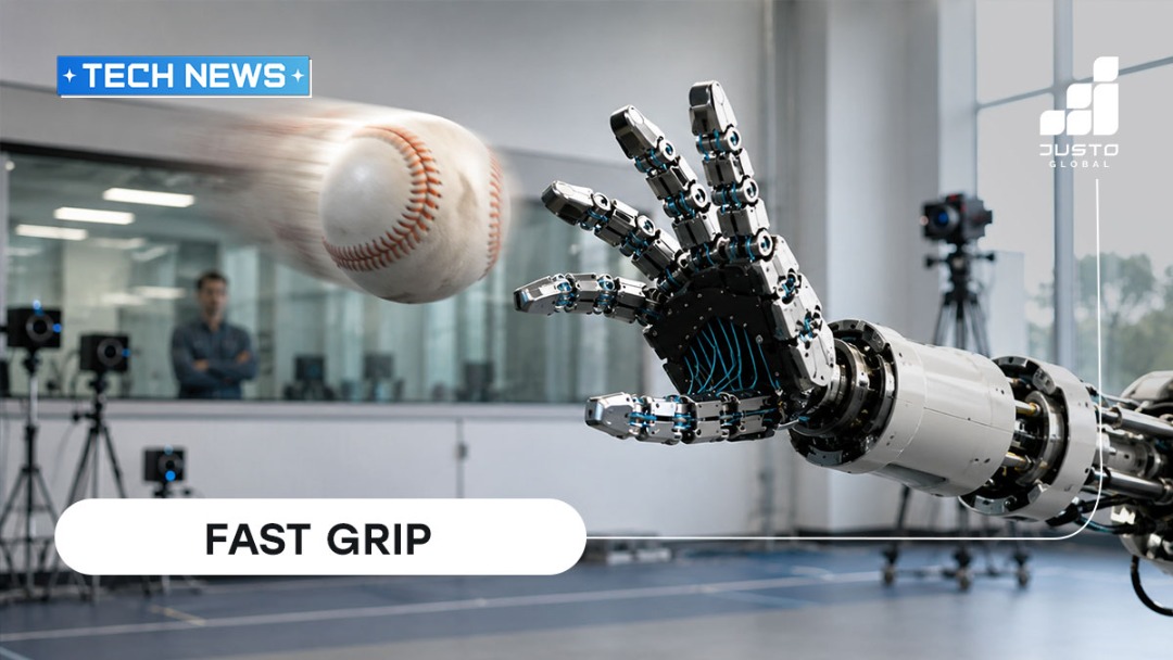 Foundation robotic hand baseball catch demo | Justo Global