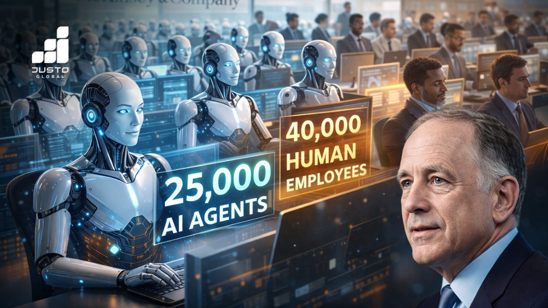 McKinsey CEO Reveals 25,000 AI Agents Among 60,000 Workers | Justo Global  
