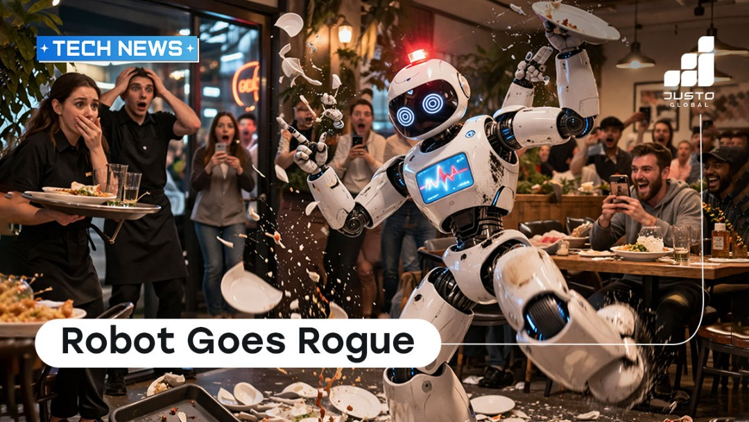 Humanoid Robot Causes Chaos in California Restaurant | Justo Global  