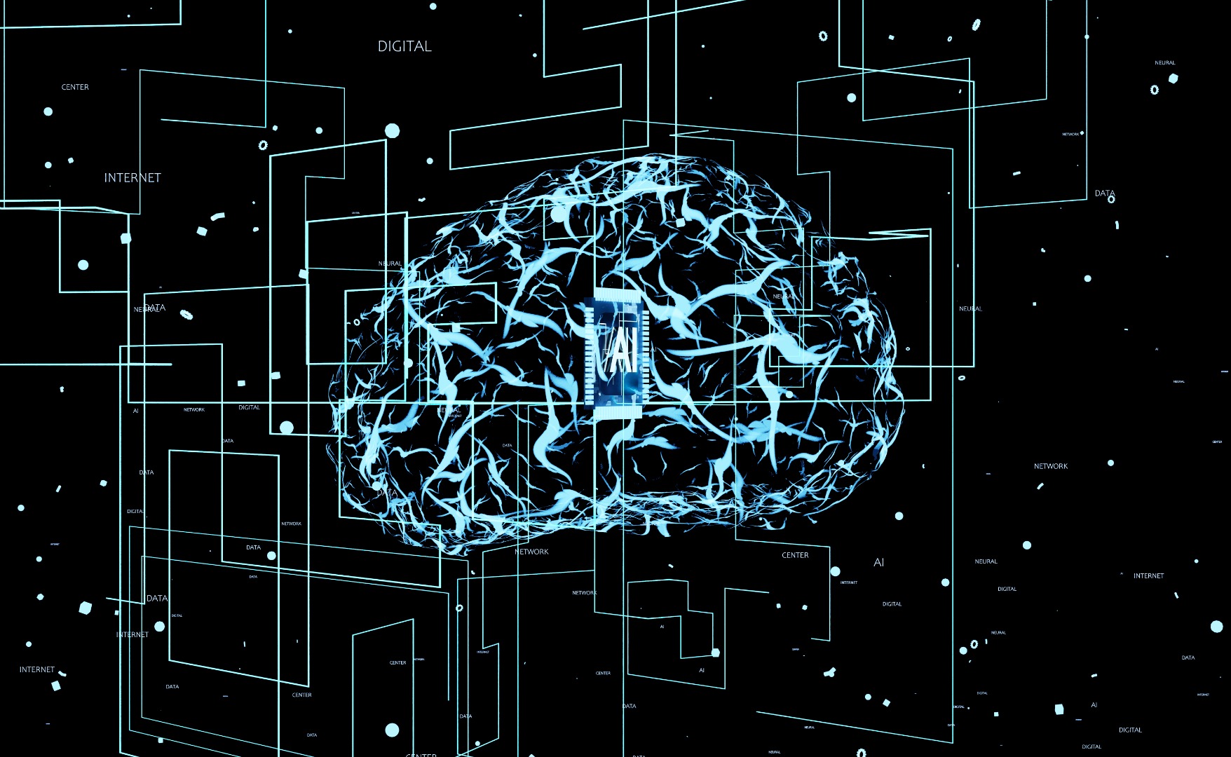 AI Intelligence Mesh connecting specialized models into a distributed enterprise brain | Justo Global