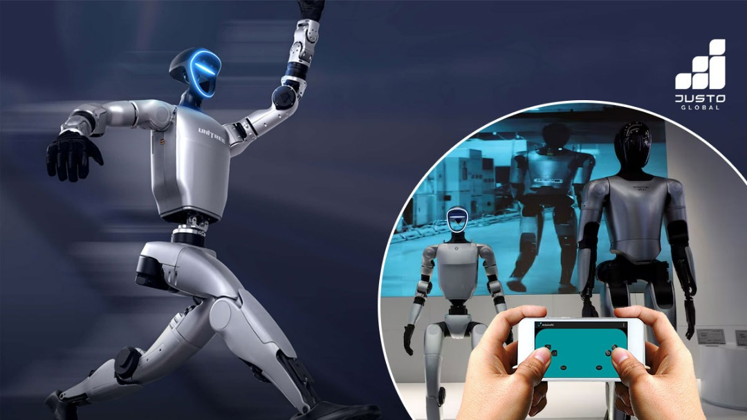 World's First Humanoid Robot App store: Droids by phone | Justo Global  
