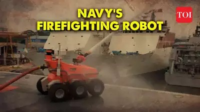 From underwater swarm drones to fire-fighting robots, Navy partnering with MSMEs & start-ups for niche techs