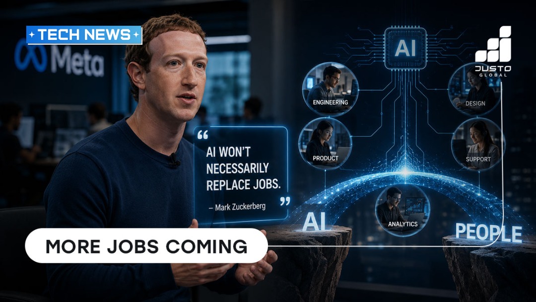 Mark Zuckerberg Says AI Will Not Necessarily Replace Jobs After Meta Layoffs | Justo Global