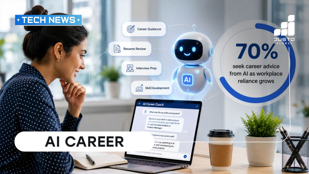 70% of Young Indians Seek Career Advice from AI Study Finds | Justo Global