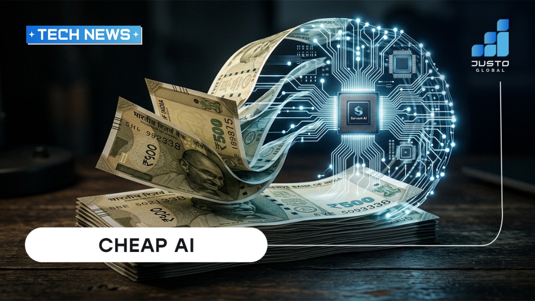 Sarvam trillion parameter AI model India | Justo Global