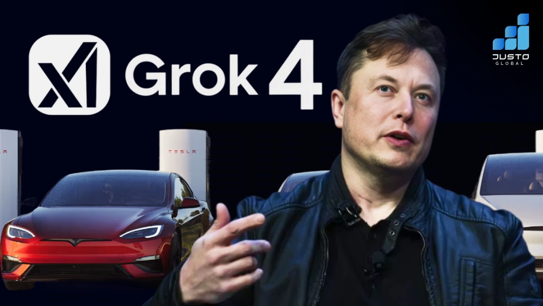 Grok AI Chatbot Joins Tesla Fleet Soon | Justo Global