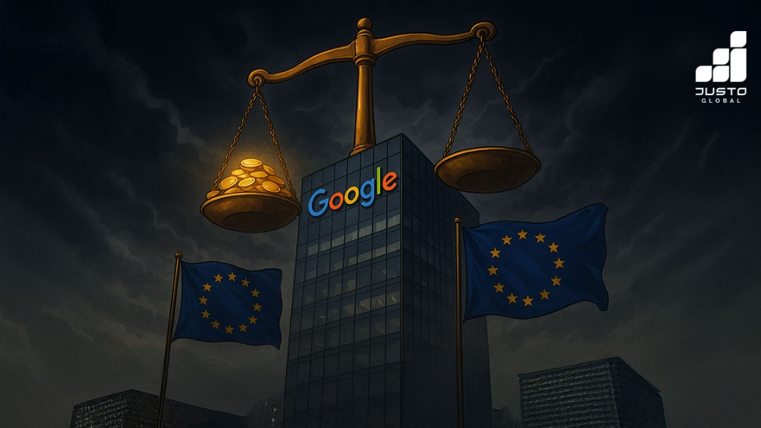 EU Slaps Google with $3.5B Fine Over Ad Abuse | Justo Global EU Slaps Google with $3.5B Fine Over Ad Abuse | Justo Global