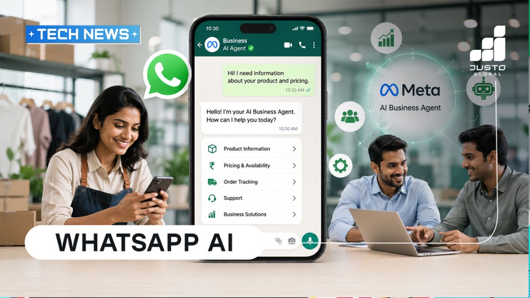 Meta brings AI business agent to WhatsApp for deeper enterprise reach in India | Justo Global