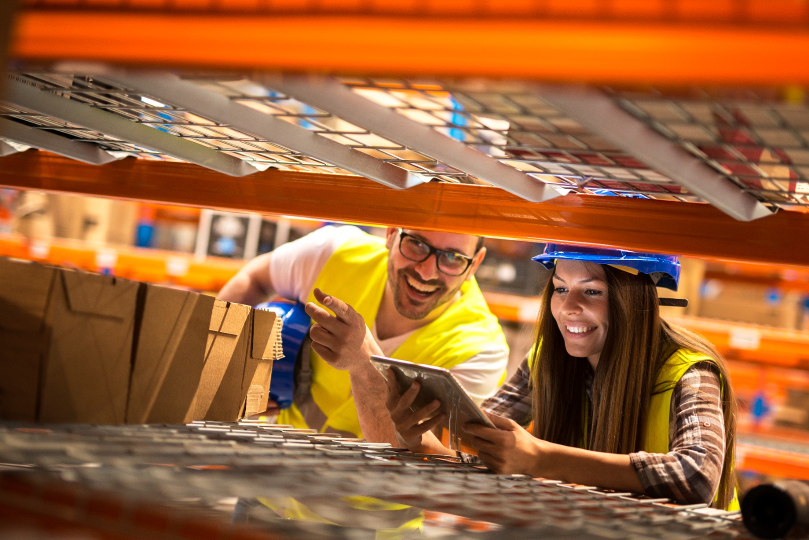 Geek+ robots UK retail warehouses | Justo Global