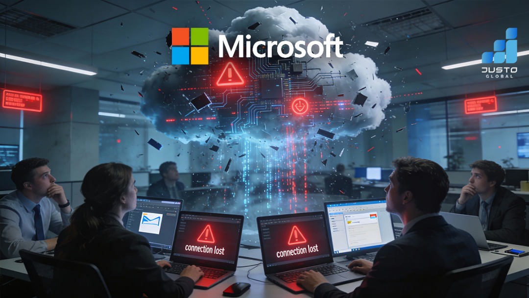Microsoft 365 Outage Hits Outlook, Teams & Copilot in Asia | Justo Global