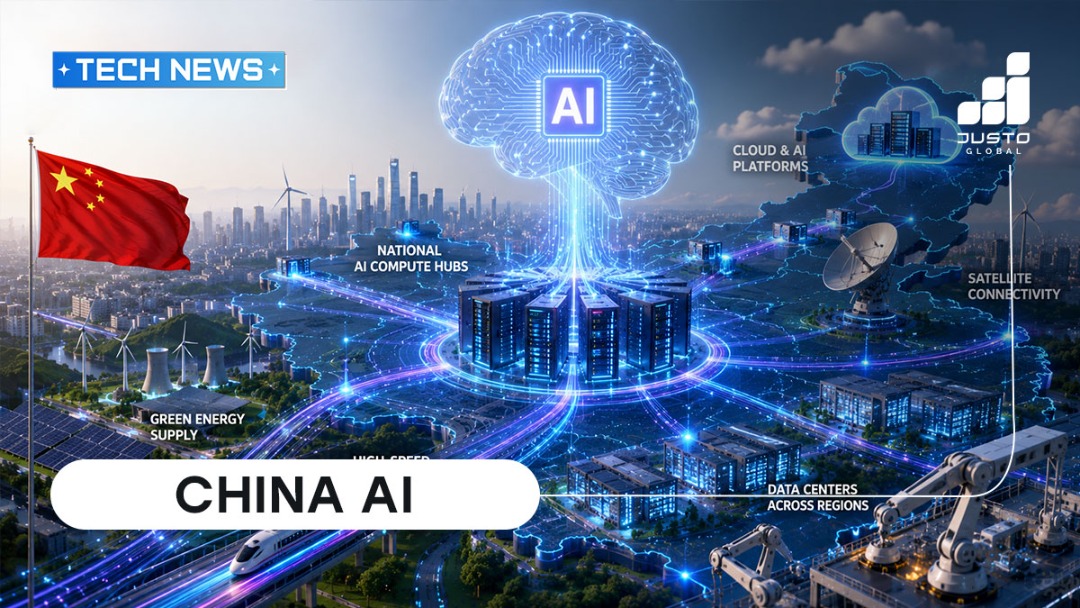 China Launches Massive Digital Nervous System for National AI Infrastructure | Justo Global