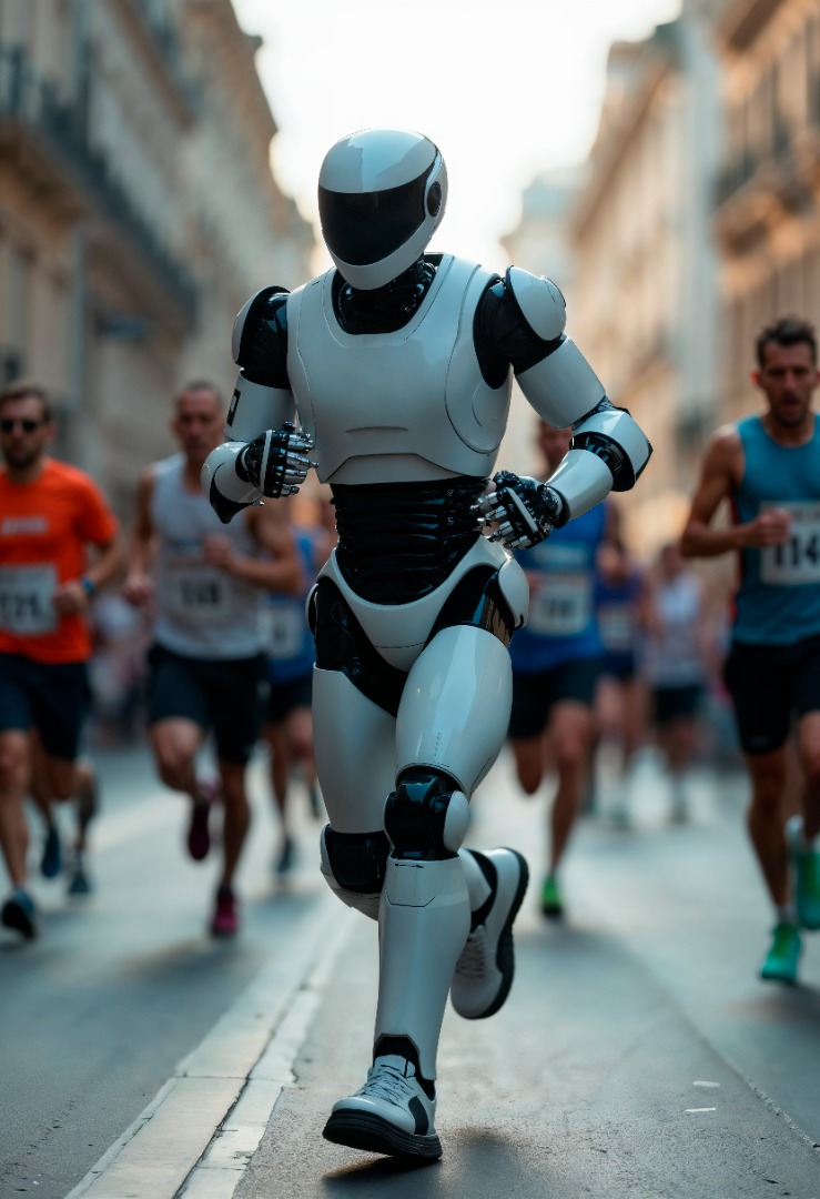 Robot Beats Humans In Half Marathon | Justo Global