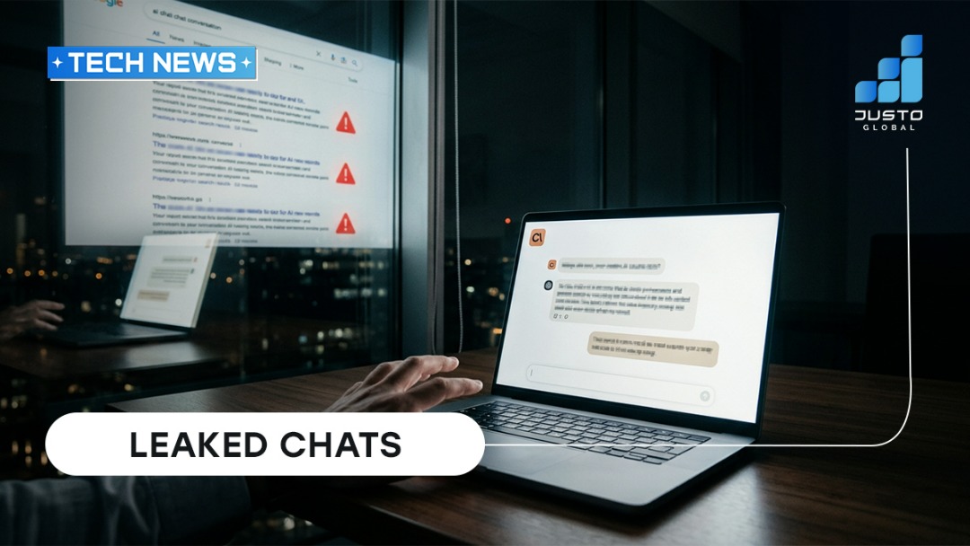Claude shared chats Google search exposure | Justo Global